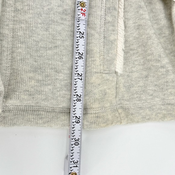 Merona Fleece Hoodie Heather Grey Womens Size XL Cozy Warm Sherpa Lined Hood NWT - Picture 12 of 16